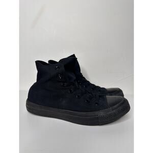 Converse Chuck Taylor All Star High Top Black Classic Sneaker Shoes grunge W 8